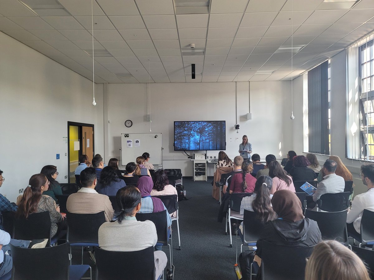 Very interesting presentation by our PGR Jennifer Godber at #RCAD25 conference on Partners'
Perspectives of #Intimate
#Relationships After #Brain Injury.
<a href="/CovUniResearch/">Coventry University Research and Innovation</a>