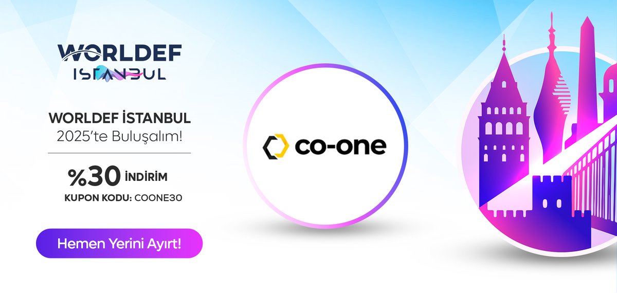 cooneAI's tweet photo. E-ticaretin alanındaki en büyük etkinliklerden biri olan WORLDEF İSTANBUL 2025'te Co-one olarak stand alanımızla yer alıyoruz!

E-ticareti GenAI teknolojileriyle nasıl dönüştürdüğümüzü yerinde keşfetmek, ürünlerimizi deneyimlemek ve tanışmak için sizi standımıza bekliyoruz. 🌟 https://t.co/MFK2tZvcqA