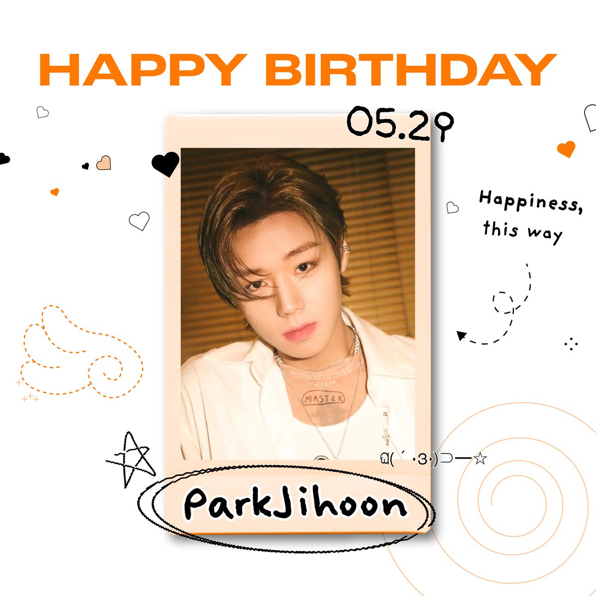 🎉2025.05.29
🎂Happy Birthday #PARKJIHOON🎂

#HAPPY_BIRTHDAY_PARKJIHOON
#HAPPY_PARKJIHOON_DAY

<a href="/Park_Jihoon_twt/">박지훈(PARK JIHOON)</a> #Jihoon #MAY #STARPLAY