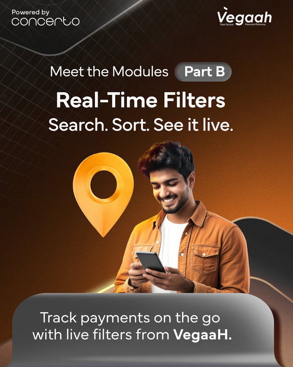 vegaahconcerto's tweet image. Data shouldn’t make you dig. With real-time filters, you can instantly find transactions, track performance, or isolate issues — as they happen. A faster, clearer way to stay on top of your payments. All part of the smarter console experience with VegaaH.
#VegaaH #MeetTheModules