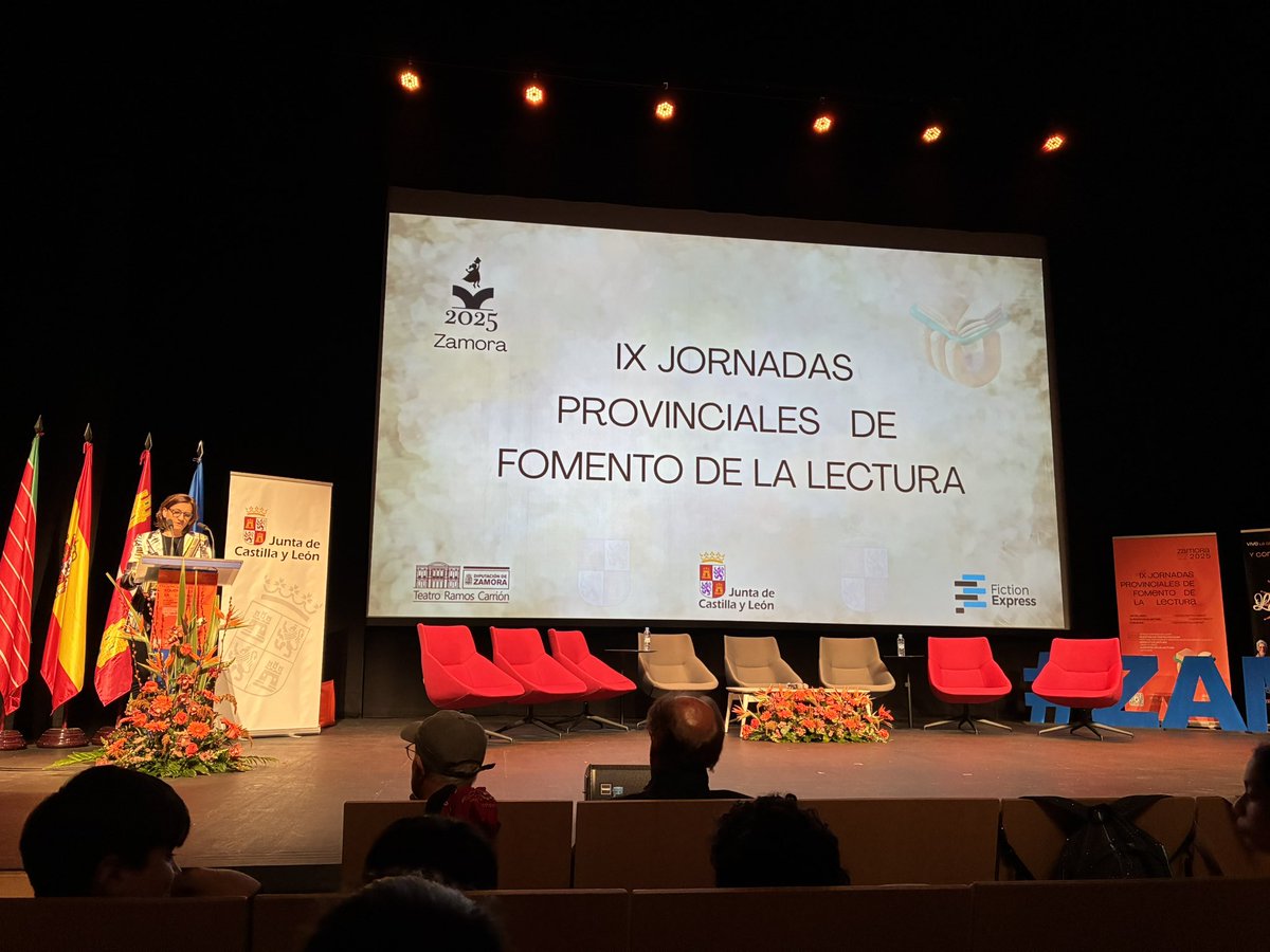 ¡Hoy Libro! (@hoy_libro) on Twitter photo Inauguración de las IX Jornadas provinciales de fomento de la lectura en Zamora con <a href="/fiction_express/">Fiction Express (ES/CAT)</a> #zamoralee #plandelectura Inauguración de las IX Jornadas provinciales de fomento de la lectura en Zamora con <a href="/fiction_express/">Fiction Express (ES/CAT)</a> #zamoralee #plandelectura