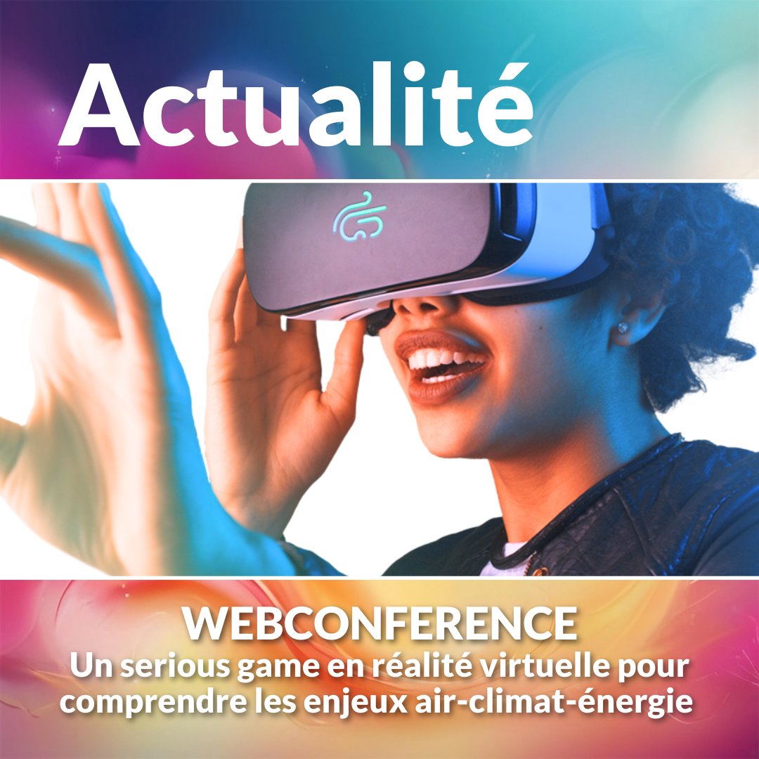 🎮Un serious game en réalité virtuelle pour comprendre les enjeux air-climat-énergie ? C’est possible avec LIFE V-aiR
📅 Webconférence : Mardi 13 mai à 14h
🧑‍💼 Pour les collectivités, élus, décideurs
🧠 Objectif : expérimenter, décider, agir
Inscription 👉urls.fr/g59zib