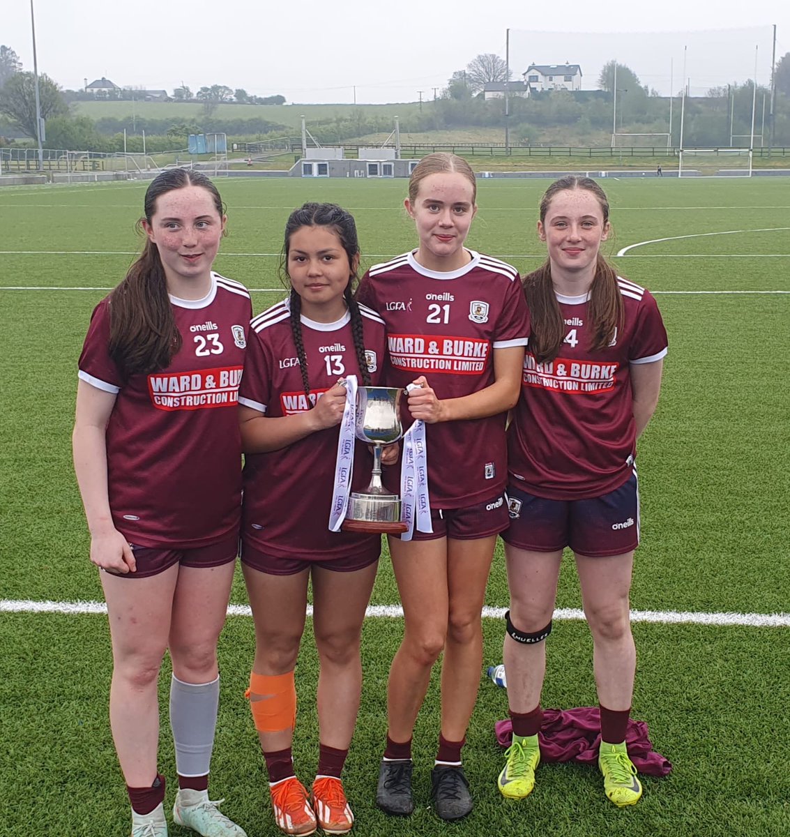 Coláiste Éinde (@colaiste_einde) on Twitter photo Congratulations to our 1st and 2nd year students Sorcha Keane, Siún Cullinan, Mairéad Mulkerrins and Éadaoin Cleary who represented <a href="/GalwayLgfa/">Galway LGFA</a> in their recent Connacht Final win over Mayo. A fantastic achievement! Congratulations to our 1st and 2nd year students Sorcha Keane, Siún Cullinan, Mairéad Mulkerrins and Éadaoin Cleary who represented <a href="/GalwayLgfa/">Galway LGFA</a> in their recent Connacht Final win over Mayo. A fantastic achievement!