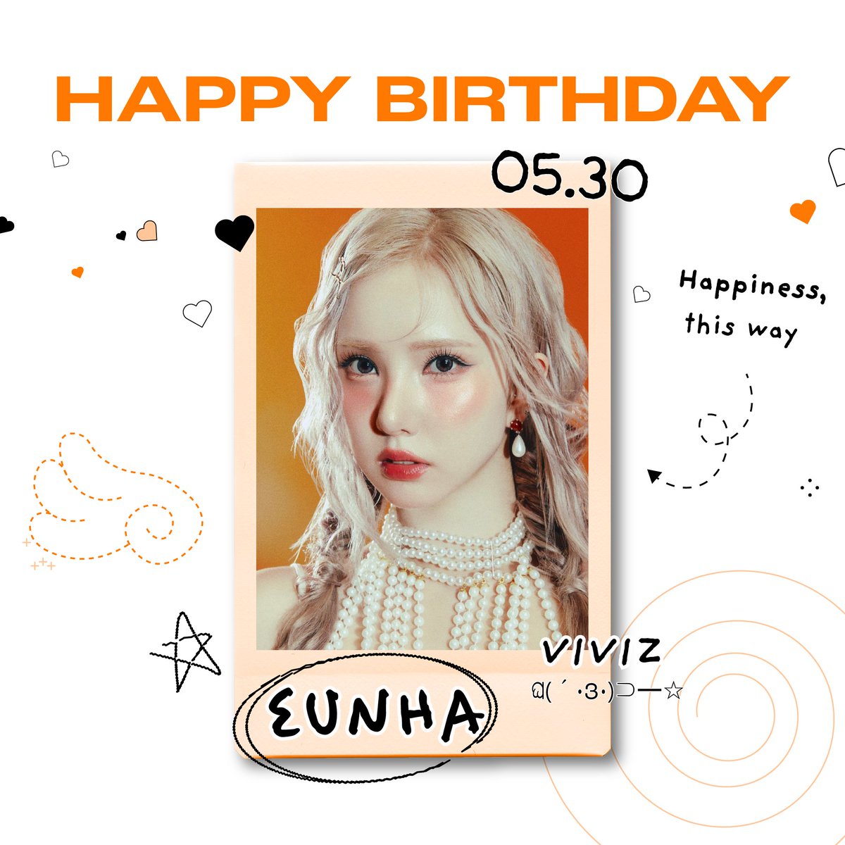 🎉2025.05.30
🎂Happy Birthday #EUNHA🎂

#HAPPY_BIRTHDAY_EUNHA
#HAPPY_EUNHA_DAY

<a href="/VIVIZ_official/">VIVIZ</a> #VIVIZ #JungEunbi #NaV #STARPLAY