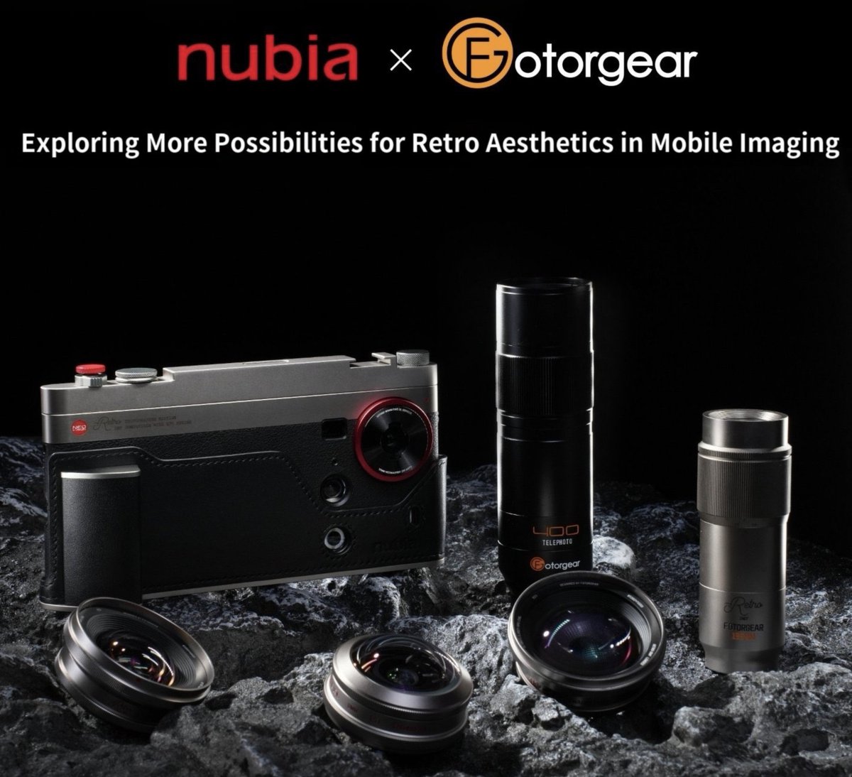 nubia Z70S Ultra Photographer Editionのフォトグラフィーキットも 
