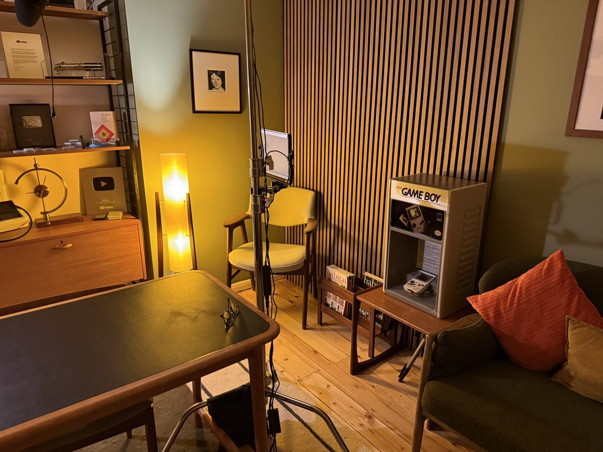 the gameboy kiosk’s new home