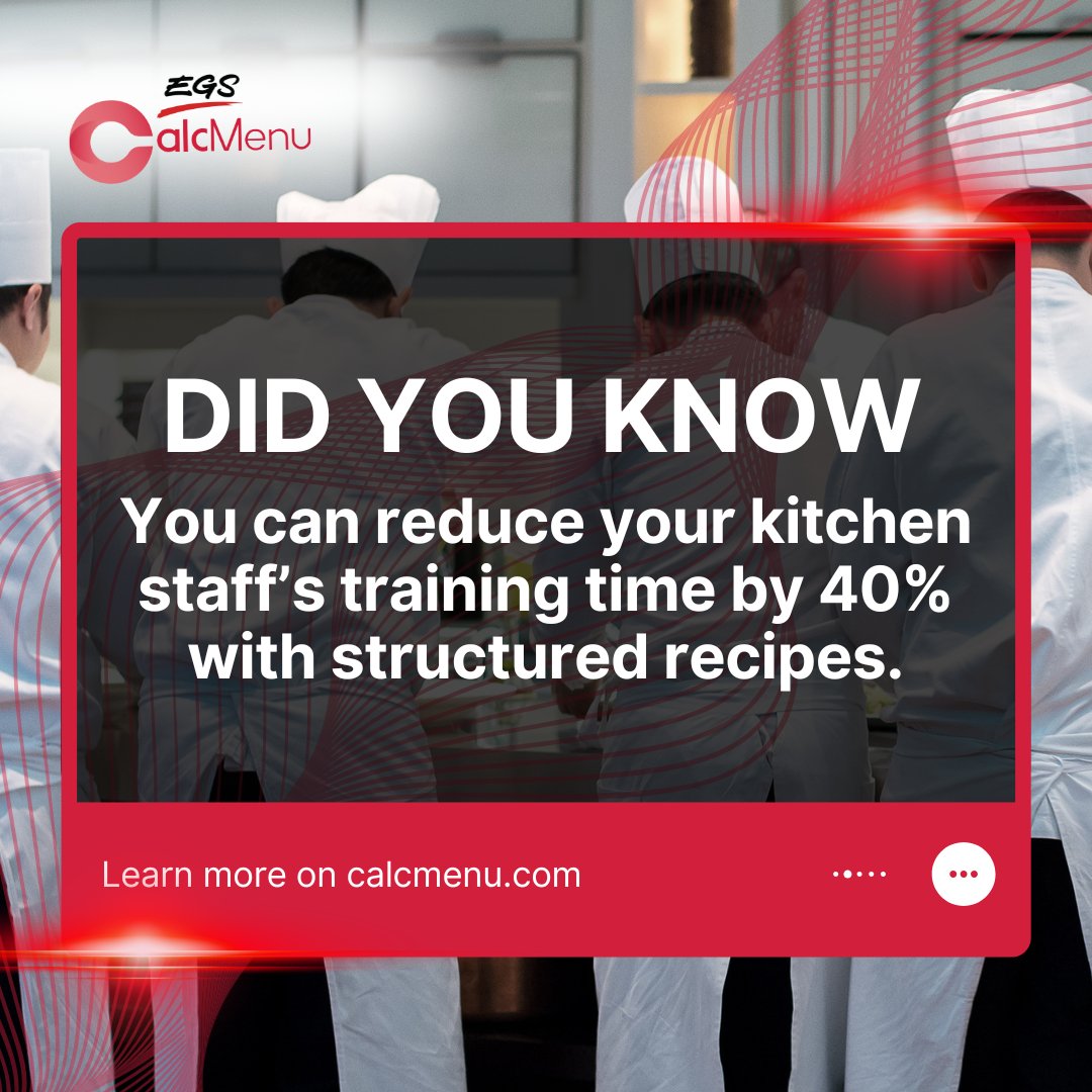 CalcMenu's tweet image. New team? No problem.
A cruise line cut kitchen training time by 40% with CalcMenu’s standardized, image-rich recipes.
Confident staff from Day 1. Learn more: bit.ly/3zYf0ct.

#CalcMenu #RecipeManagementSoftware #KitchenStaff