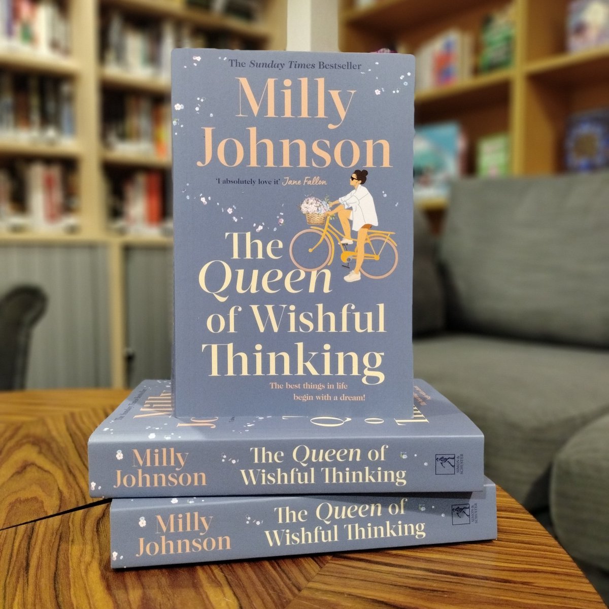 Sara-Jade Virtue (@bookminxsjv) on Twitter photo How gorgeous is the newly rejacketed paperback edition of #TheQueenOfWishfulThinking?
'<a href="/millyjohnson/">πβοΈMilly Johnson βοΈππββ¬</a> is the most wonderful, life-affirming writer about women's lives, love and friendship.' JENNY COLGAN
Available to order from your favourite #ChooseBookshops independent now! How gorgeous is the newly rejacketed paperback edition of #TheQueenOfWishfulThinking?
'<a href="/millyjohnson/">πβοΈMilly Johnson βοΈππββ¬</a> is the most wonderful, life-affirming writer about women's lives, love and friendship.' JENNY COLGAN
Available to order from your favourite #ChooseBookshops independent now!