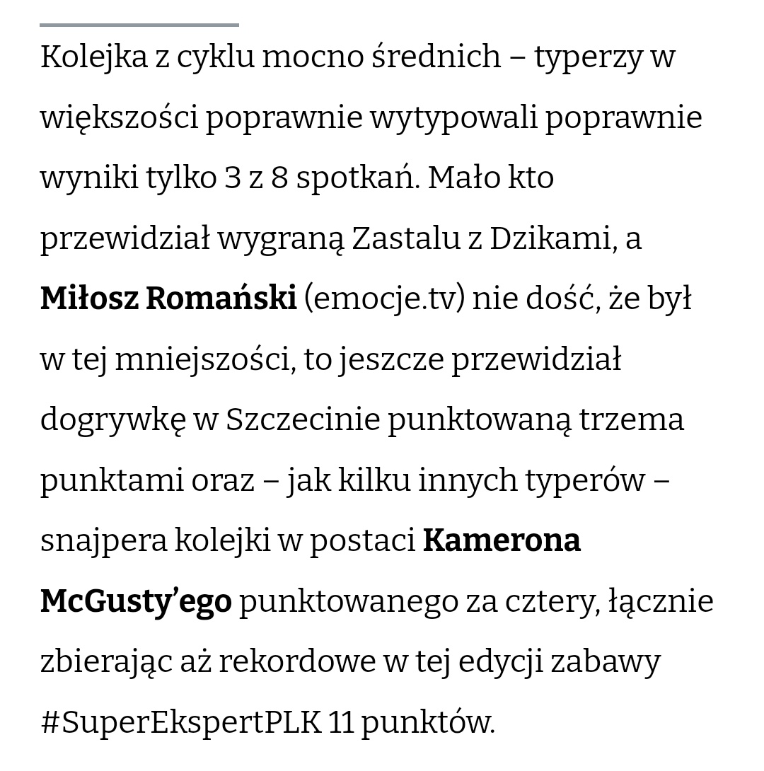 Tzw. kolejka cudów. Czyli teraz dla balansu 2/8. 🔜