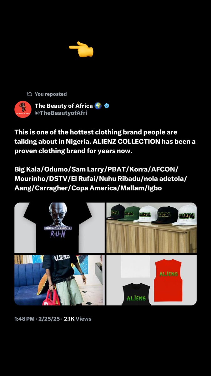 ACOLLECTION1999's tweet photo. @Naija_PR Kindly follow up new account guys🙏 https://t.co/7IHojKh0Ff
