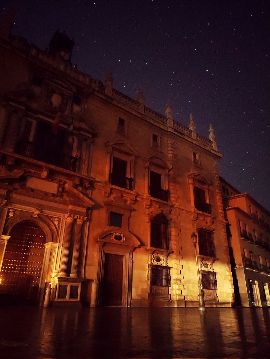 La noche imposible ocurrió. Real Chancillería #granada #apagon #apagonespana #ApagonNacional