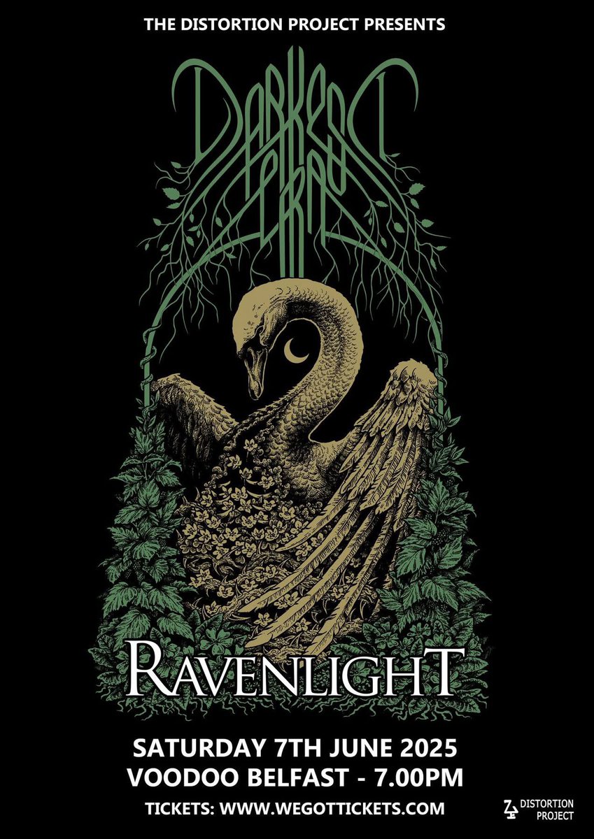 Darkest Era return to Voodoo Belfast on Saturday 7th June for a night of epic, atmospheric metal, joined by symphonic power metal force Ravenlight. A must-see double bill of world-class homegrown talent. Doors 7pm, tickets below.

🎟️ wegottickets.com/event/645759