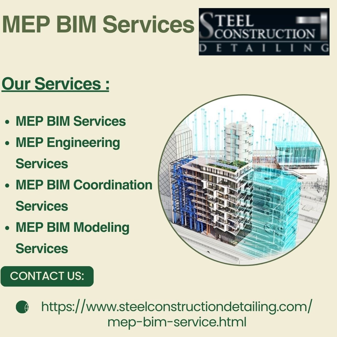 SteelConstruct6's tweet image. Our Steel Detailing Company is one of the leading MEP BIM Service providers in Ohio, USA. 

For More Information, Visit Our Website:
steelconstructiondetailing.com/mep-bim-servic…
#MEPBIMServices
#MEPBimModelingServices
#MEPBIMEngineeringServices