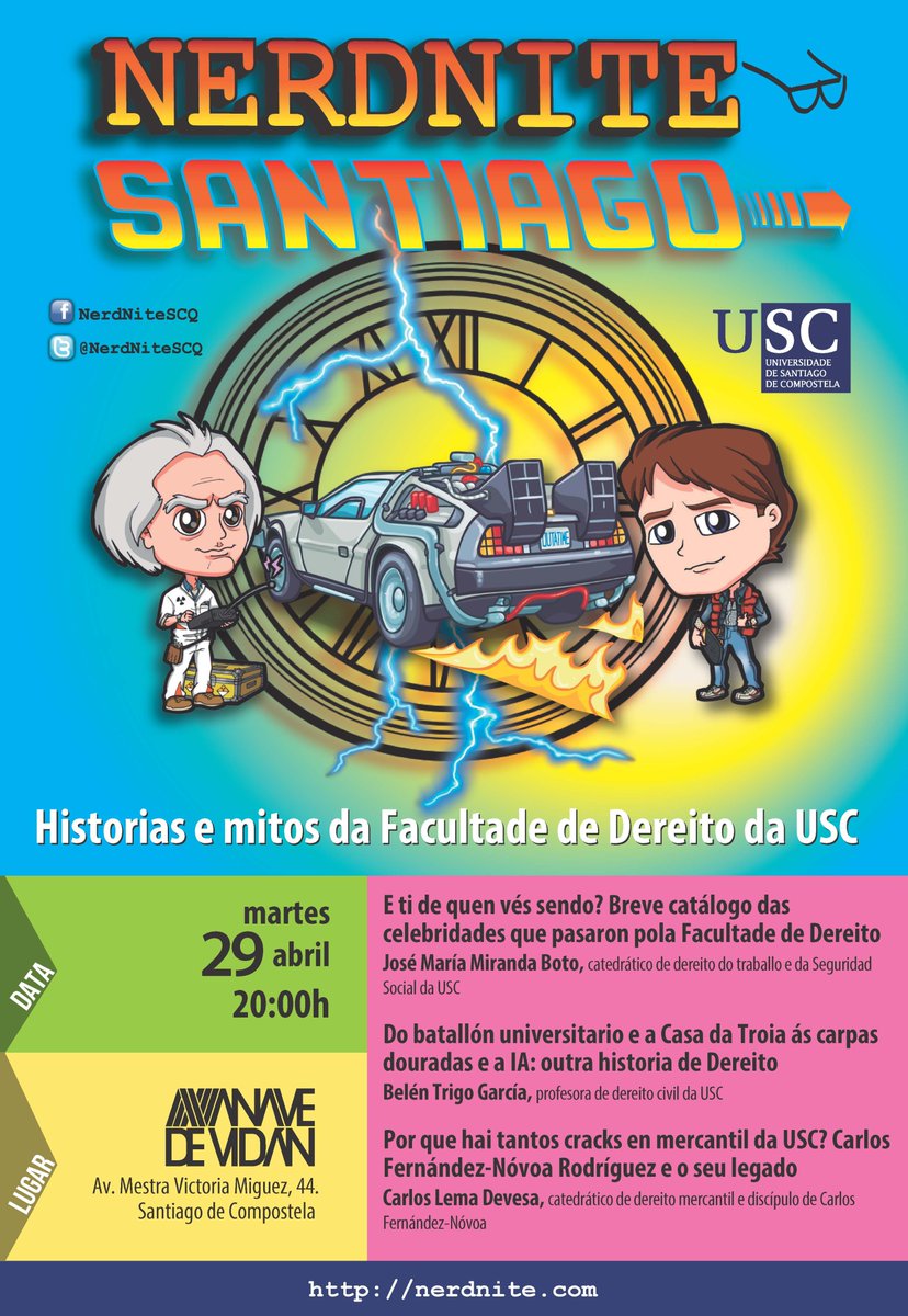 Esta noite temos <a href="/NerdNiteSCQ/">NerdNiteSCQ</a> na <a href="/anavedevidan/">A NAVE DE VIDÁN</a>