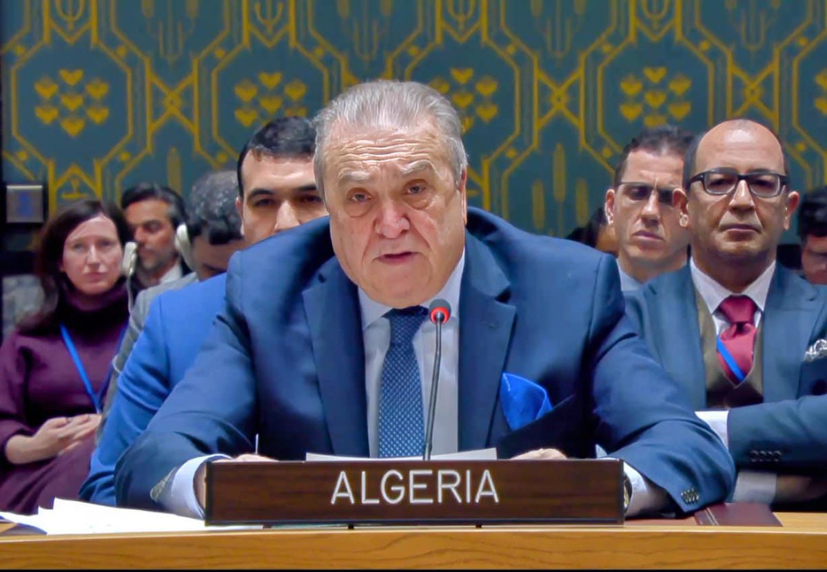 🇲🇦🇩🇿🇺🇳#FLASH| Omar Hilale démonte les diffamations d’Alger 🇩🇿 à l’ONU 🇺🇳 lors d’un briefing sur les déplacements forcée, où la diplomatie algérienne a tenté d’introduire le Front Polisario.

Hilale rejette catégoriquement la qualification de « personnes déplacées de force » pour
