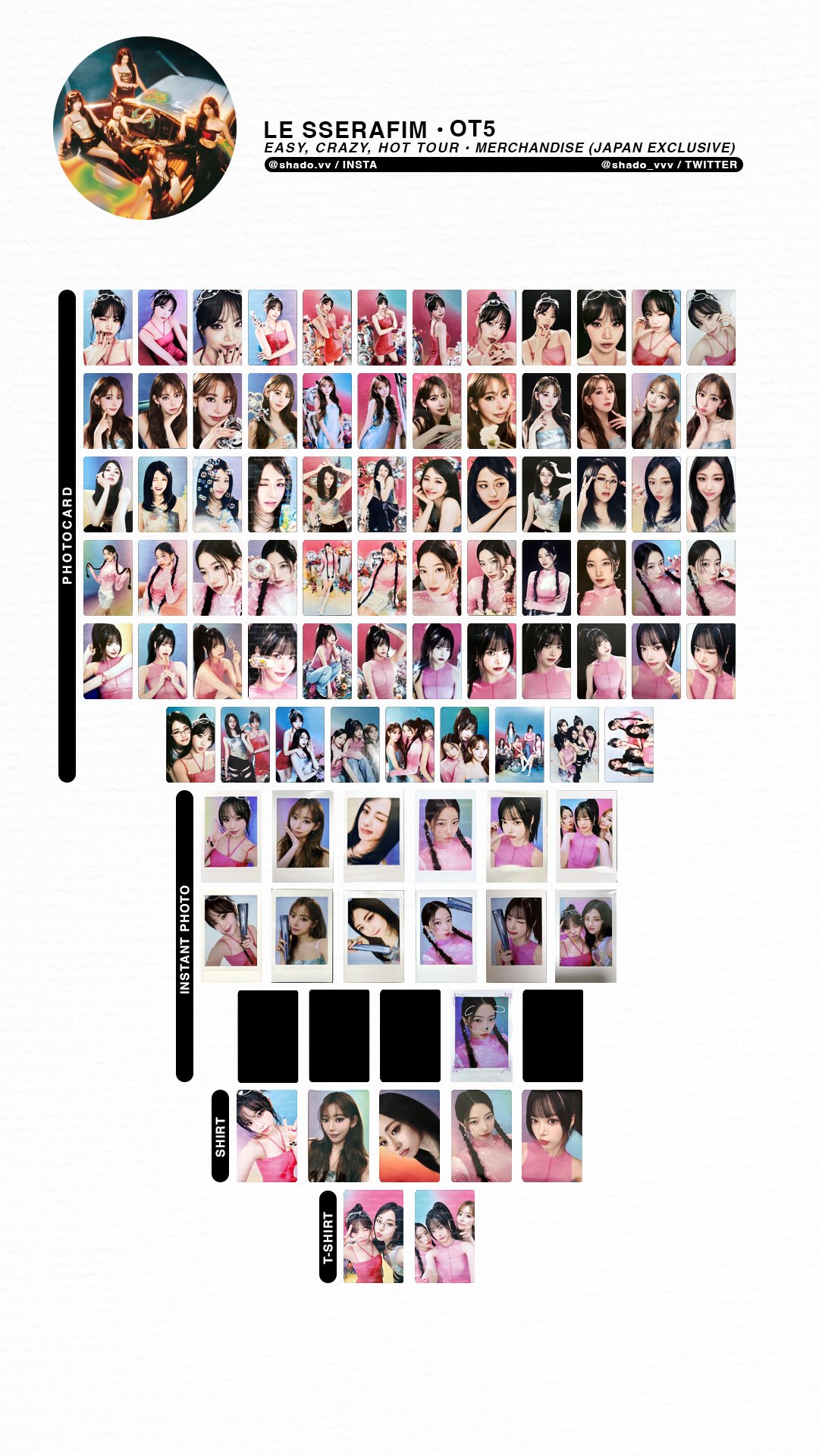 V | maker of le sserafim photocard templates!! on X: 