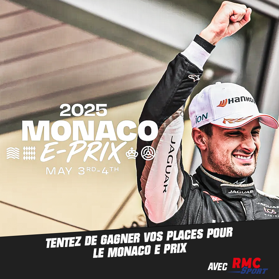 RMCsport's tweet photo. Jeu concours 🎁 

⚡ À l'occasion du Monaco E-Prix qui aura lieu les 3 et 4 mai prochain, RMC Sport t'offre tes places pour le jour de ton choix !  

📲 RT + follow @RMCsport, et dis-nous en commentaire le jour que tu préfères.  

Bonne chance ! 🍀 https://t.co/cz6K9DlQBL
