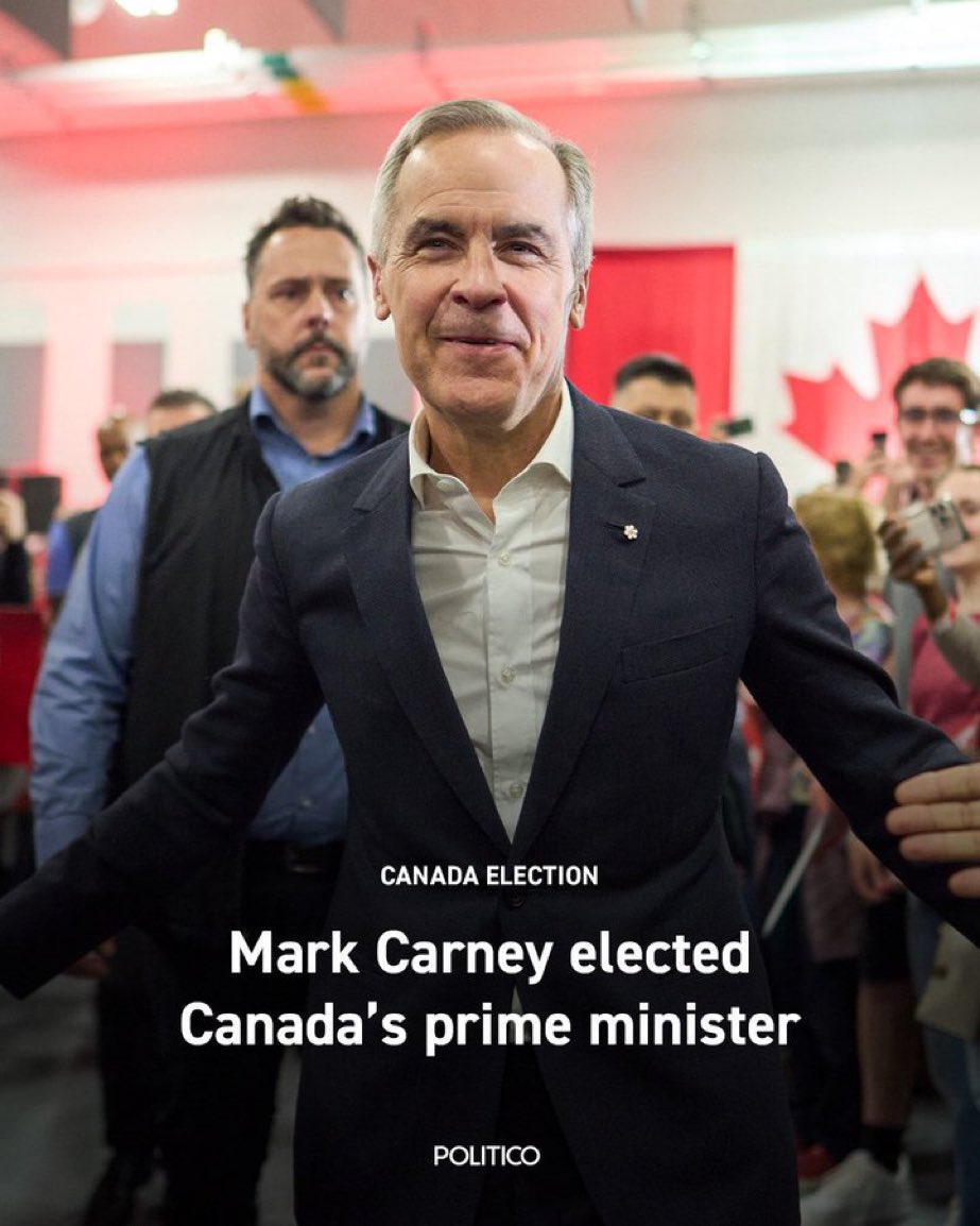 特朗普能夠在四年後重新當選美國總統，證明了，美國依然是美國。
卡尼能夠再次當選加拿大總理，證明了加拿大永遠是加拿大。
沒有什麼意外，這是西敏制貴族體制的必然，非人力可挽回。