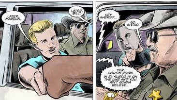 Got another peek from <a href="/schiekapedia/">J. Schiek</a> a couple days ago ... ... getting close on this lil project.

Balch Springs, a fan short set in a Vault Comics universe, is coming