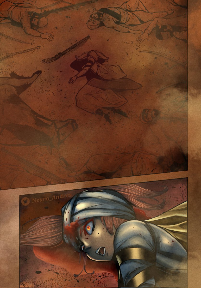 The death of Lakshmibai 

#MajoTaisen 
#32人の異才の魔女は殺し合う #warofthegreedywitches
#mangacoloring