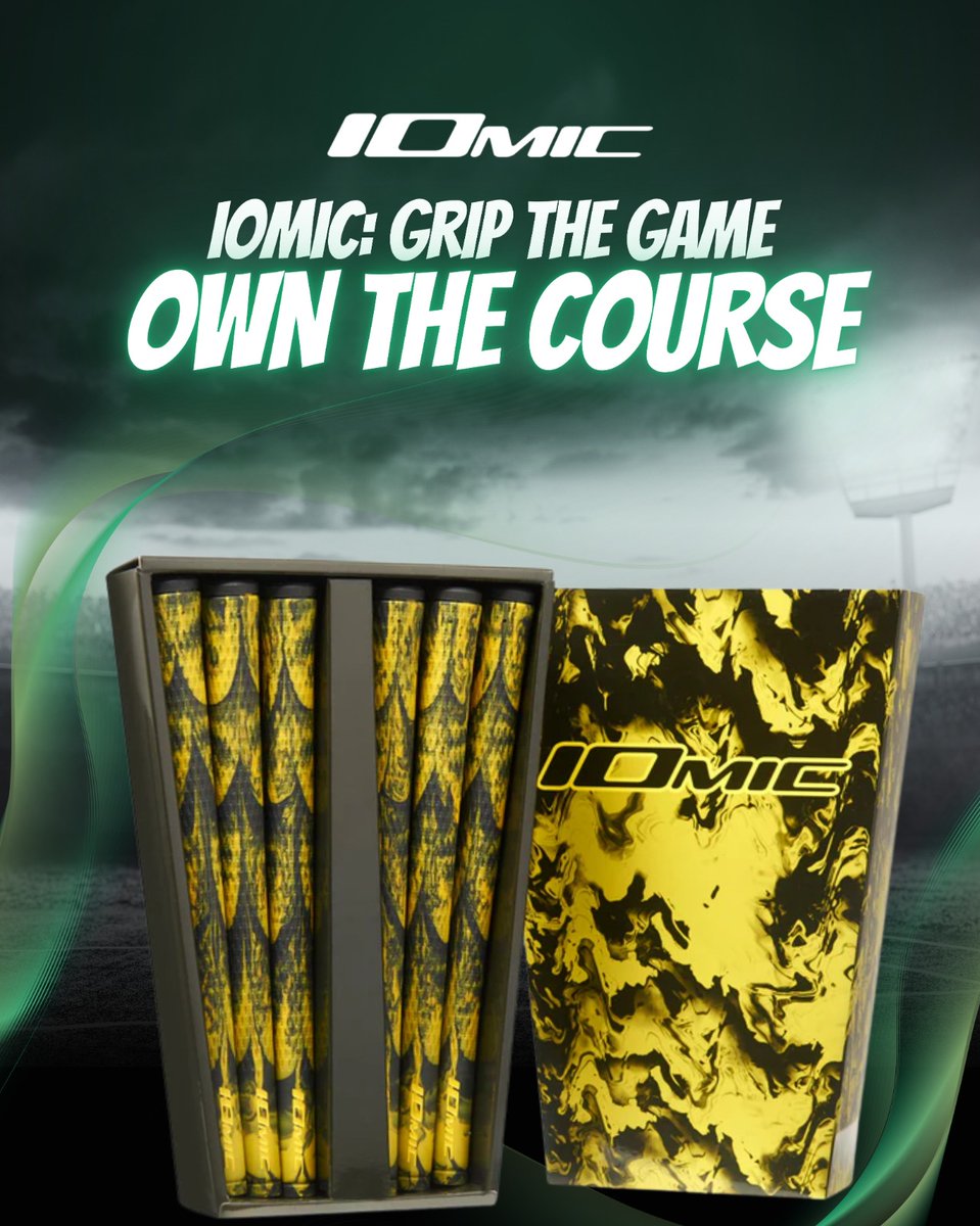 EuropeIomic's tweet image. Every swing counts, and with IOMIC grips, you get the consistency you need. Engineered for ultimate comfort and precision, IOMIC grips provide a superior feel, no matter your playing style. 
.
.
.
#IOMIC #golfgrip #golflife #golfswing #puttergrip #golfgear #progolf #golfshot