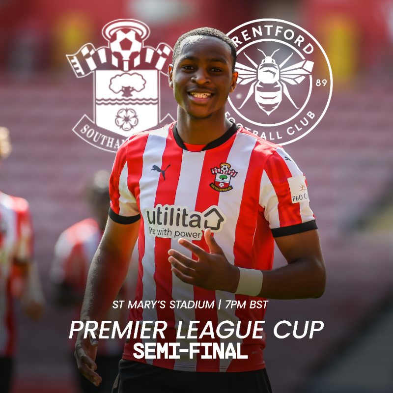 SouthamptonFC's tweet photo. 🏆 #PLCup MATCHDAY

Support #SaintsFCU21s tonight at St Mary's ⤵️