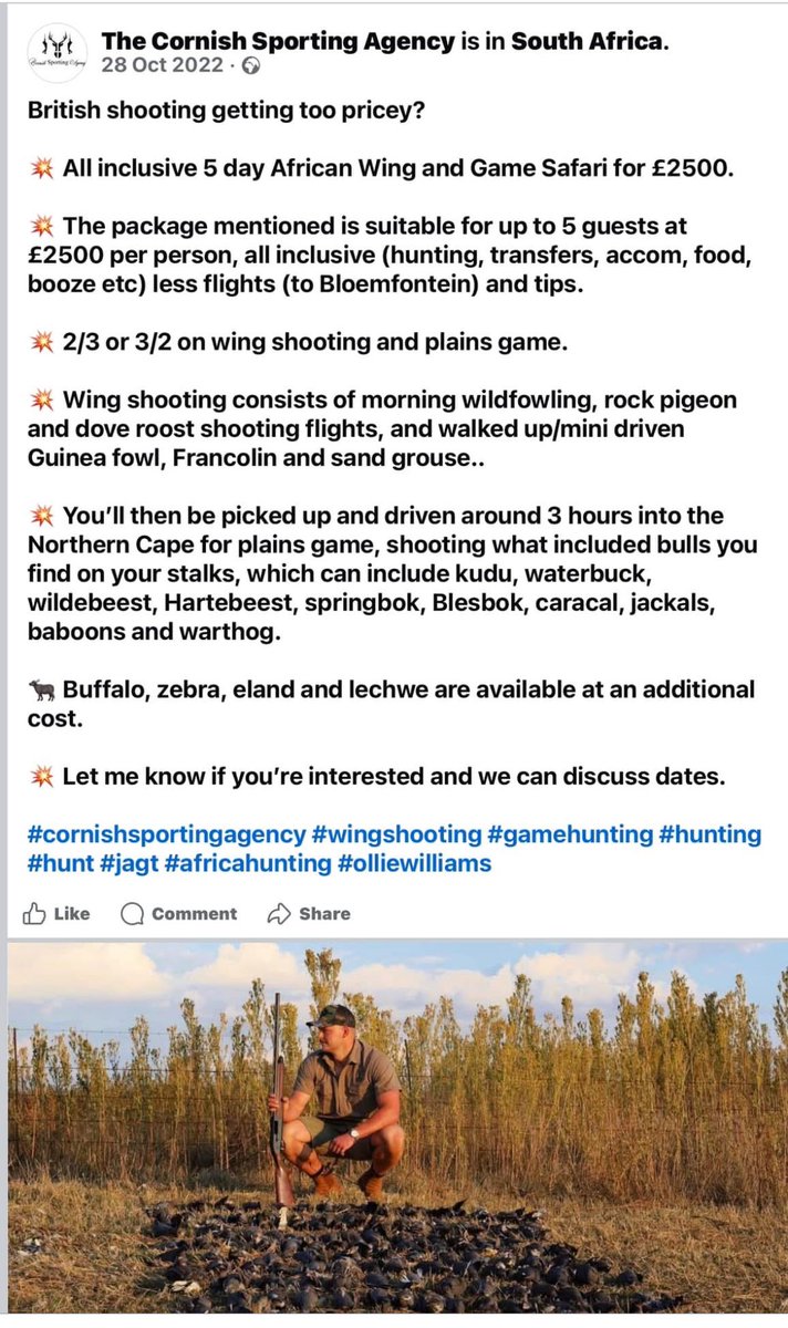 elldina2's tweet photo. @reformexposed Have you seen this guy ? reform candidate for Lostwithiel &amp; Lanreath division in Cornwall  are  all their candidates pro hunting ? As their leader is ! https://t.co/illEgEHayO