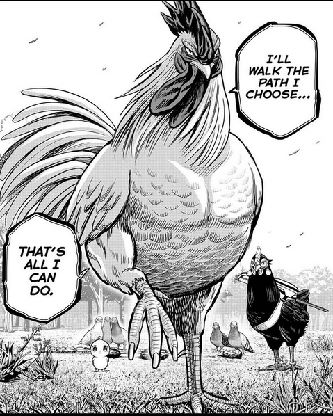 Curious_Tail_'s tweet photo. "Why you choose chicken as your main character ?"

Well : https://t.co/cOLlXibYsB