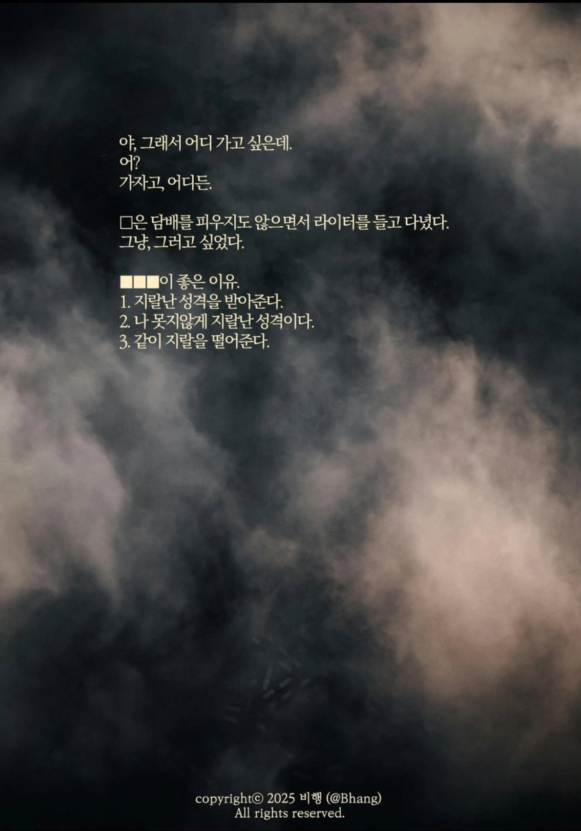 비행 (글 커미션) tweet media