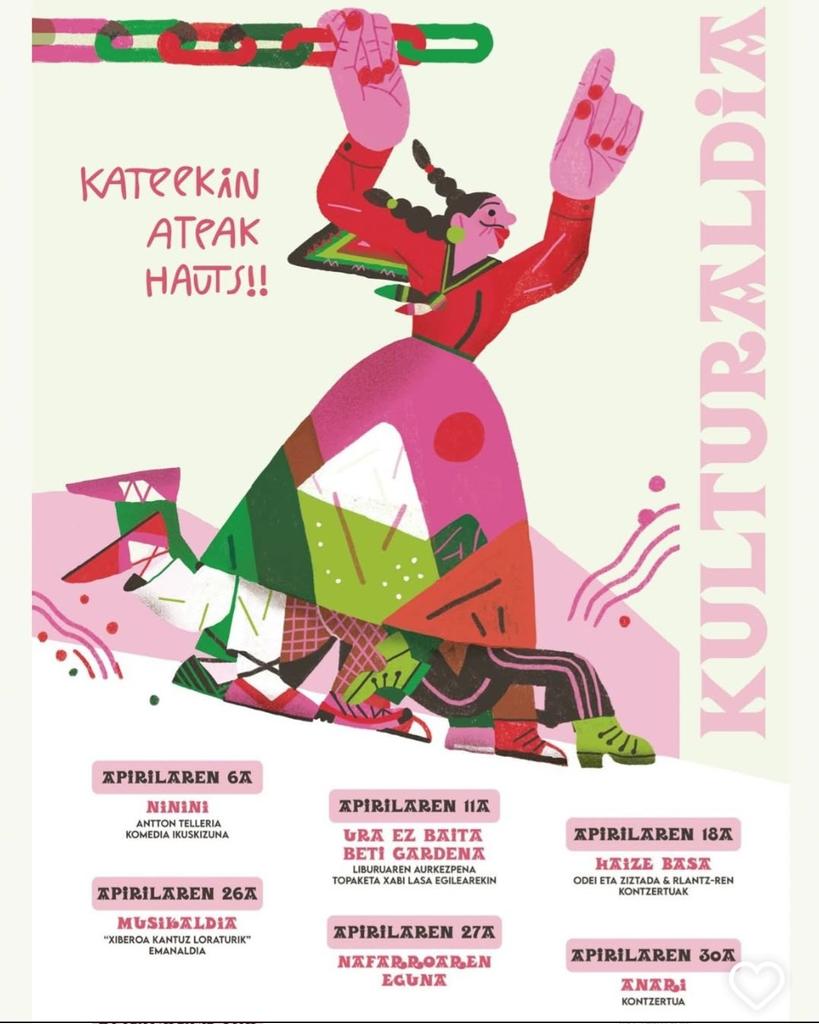 Bihar, BASAIZEAaren KULTURALDIAren aitzakian, Xabi eta biok IZPEGIn.
19:00etan.