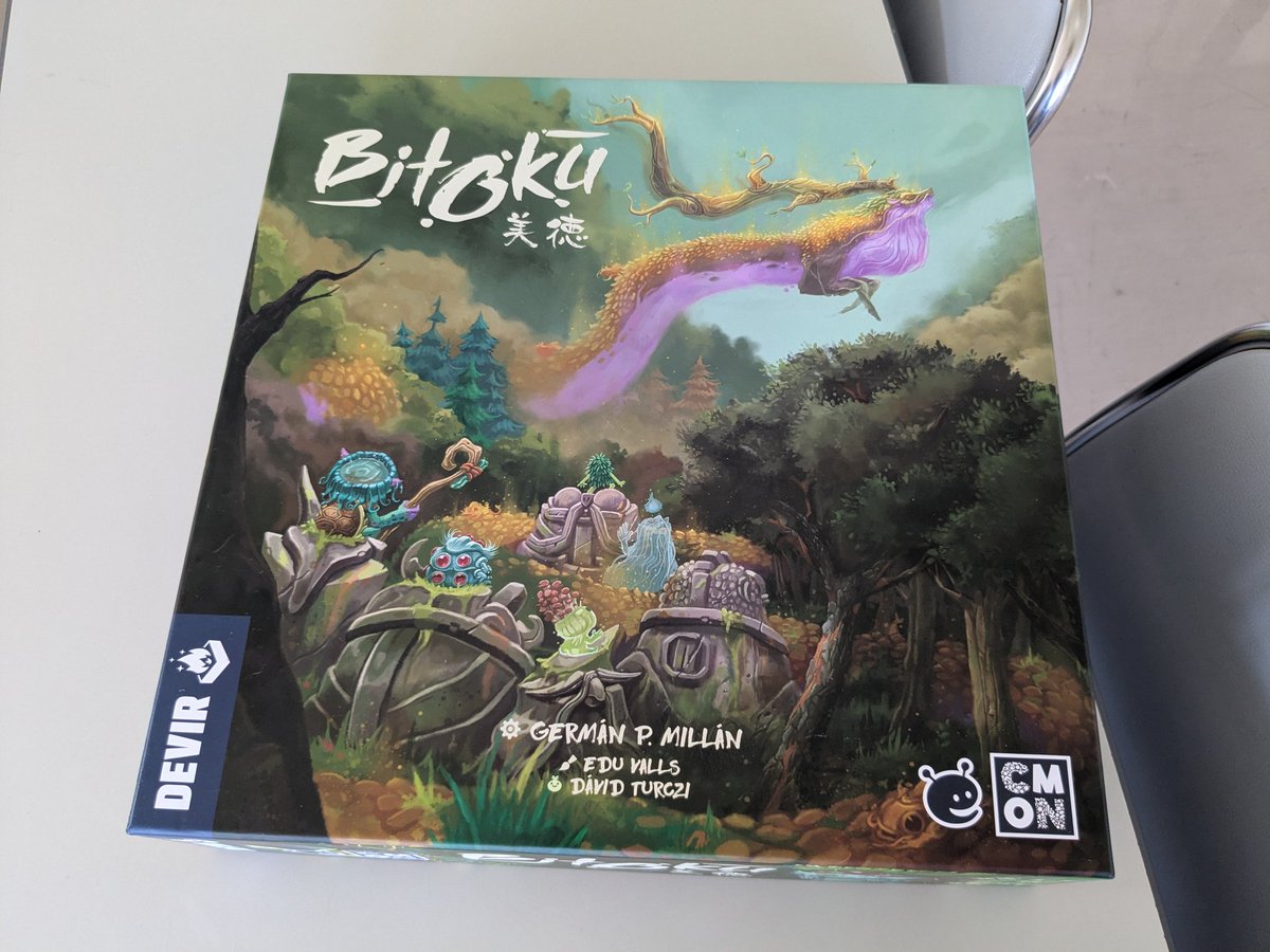 ao90926049's tweet photo. 今日は3人会。
プレイしたゲームは、#Bitoku #美徳
どんなゲーム?と聞いたら、VPでなく徳を積むゲームとのこと。
そんで、私がいちばん徳を積みました。
ワーイ\(^o^)/ワタシガイチバンジンカクシャ https://t.co/RXrnbhJkOI