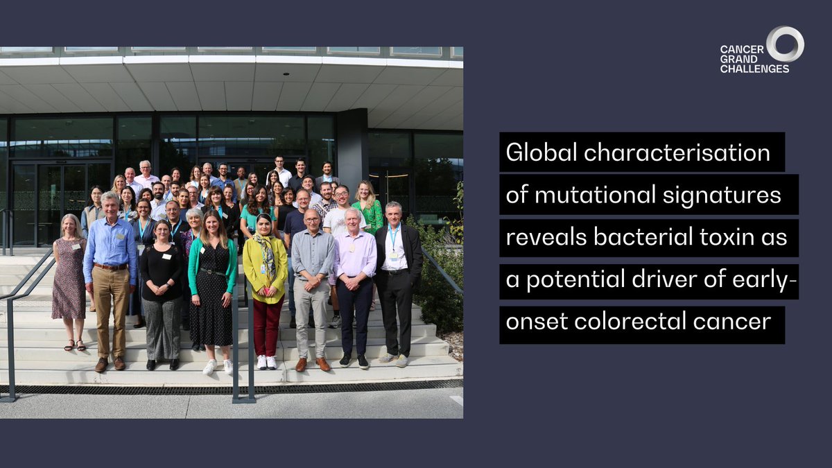 Cancer Grand Challenges (@cancergrand) on Twitter photo ICYMI: Future leaders and co-first authors <a href="/mdiazgay/">Marcos Díaz-Gay</a> <a href="/CNIOStopCancer/">CNIO Stop Cancer</a> and <a href="/drsarahmoody/">Sarah Moody</a> <a href="/sangerinstitute/">Wellcome Sanger Institute</a> take us through team Mutographs <a href="/Nature/">nature</a> paper which indicates microbial exposure early in life may influence colorectal cancer formation decades later🔽
cancergrandchallenges.org/news/global-ch… ICYMI: Future leaders and co-first authors <a href="/mdiazgay/">Marcos Díaz-Gay</a> <a href="/CNIOStopCancer/">CNIO Stop Cancer</a> and <a href="/drsarahmoody/">Sarah Moody</a> <a href="/sangerinstitute/">Wellcome Sanger Institute</a> take us through team Mutographs <a href="/Nature/">nature</a> paper which indicates microbial exposure early in life may influence colorectal cancer formation decades later🔽
cancergrandchallenges.org/news/global-ch…