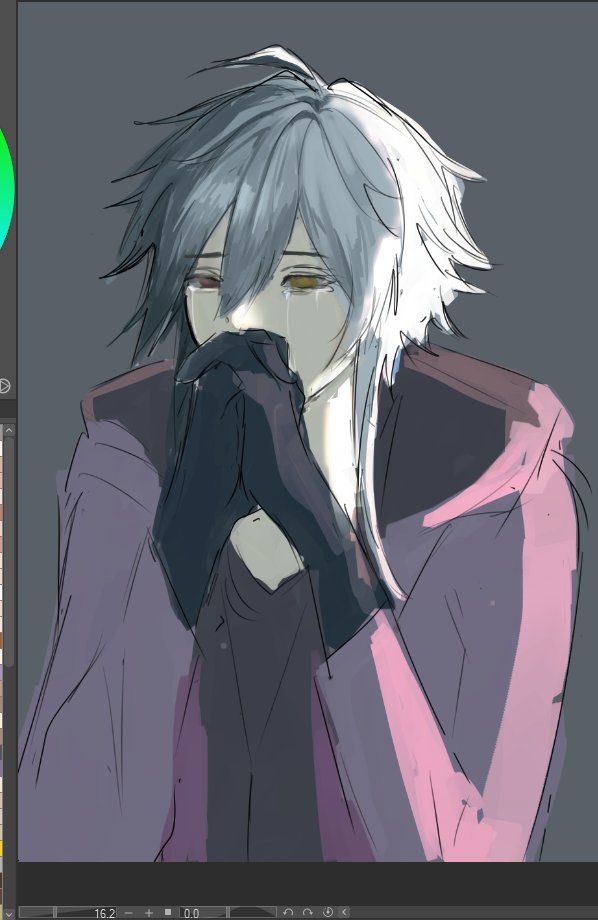 sweet angel orlok~ must you cry? 

been busy with college work lately ദ്ദി(╥﹏╥) i missed you guys!
but the load is finally lighten now so i can do art and post more otome~