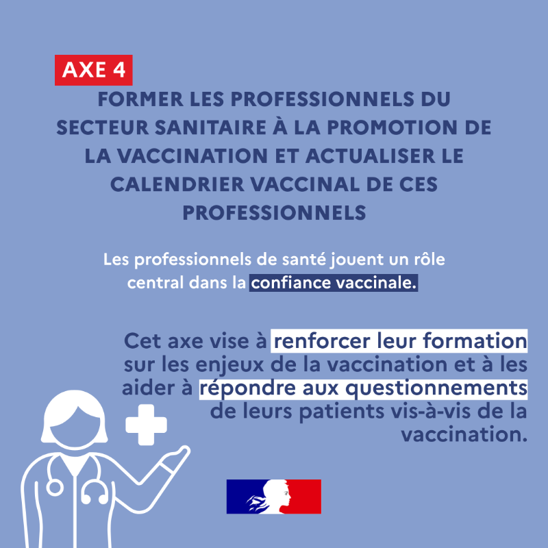 Sante_Gouv's tweet photo. #VaccinerProtéger | À l'occasion de la #SEV2025, le ministère dévoile sa stratégie vaccination et immunisation 2025-2030.
🎯 5 axes pour améliorer la couverture vaccinale globale et diminuer l'incidence des maladies à prévention vaccinale ⤵️