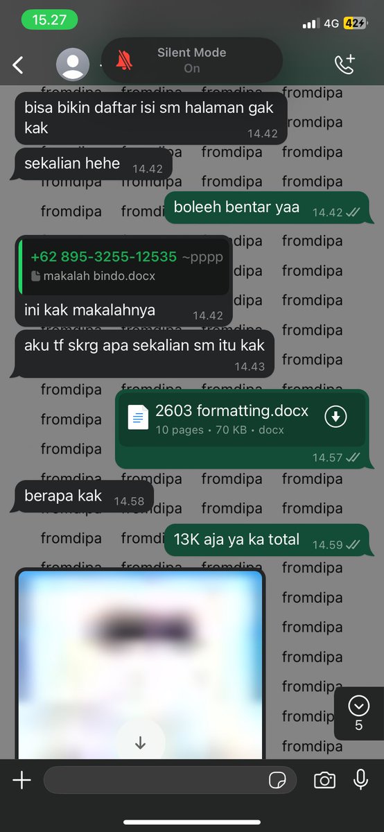 fromdipa's tweet photo. - formatting skripsi
- formatting + daftar isi
- formatting
- formatting https://t.co/L8sE2L5Iju