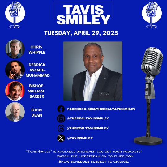 RevDrBarber's tweet image. Today, I’ll be joining @TavisSmiley for important conversations about the state of our nation. Tune in and join us: youtube.com/@TheRealTavisS… #TavisSmiley