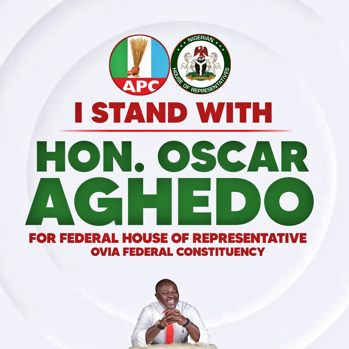 OSCAR AGHEDO, THE BEST AMONGST THE BEST

I'm excited to join the movement supporting Oscar Aghedo's candidacy for Federal House of Representatives to represent the good people of Ovia Federal Constituency. 

Together, we can create positive change and progress in our community.