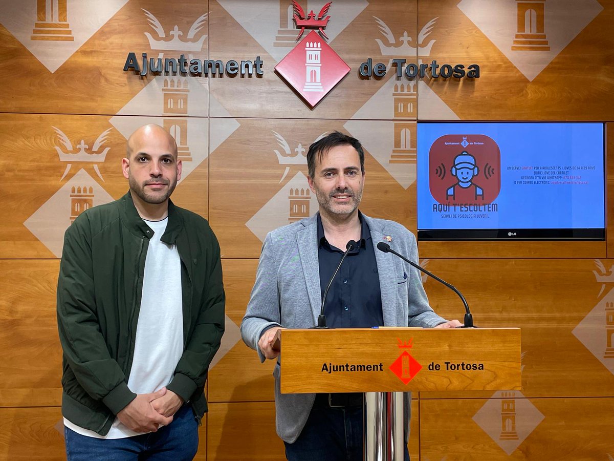 Activem un nou servei de psicologia adreçat a joves d'entre 14 i 29 anys per atendre els problemes de salut emocional. Es posarà en marxa este divendres de manera gratuïta, un servei proper, accessible i adaptat al jovent.És una actuació acordada amb la <a href="/CUPTortosa/">CUP Tortosa</a>