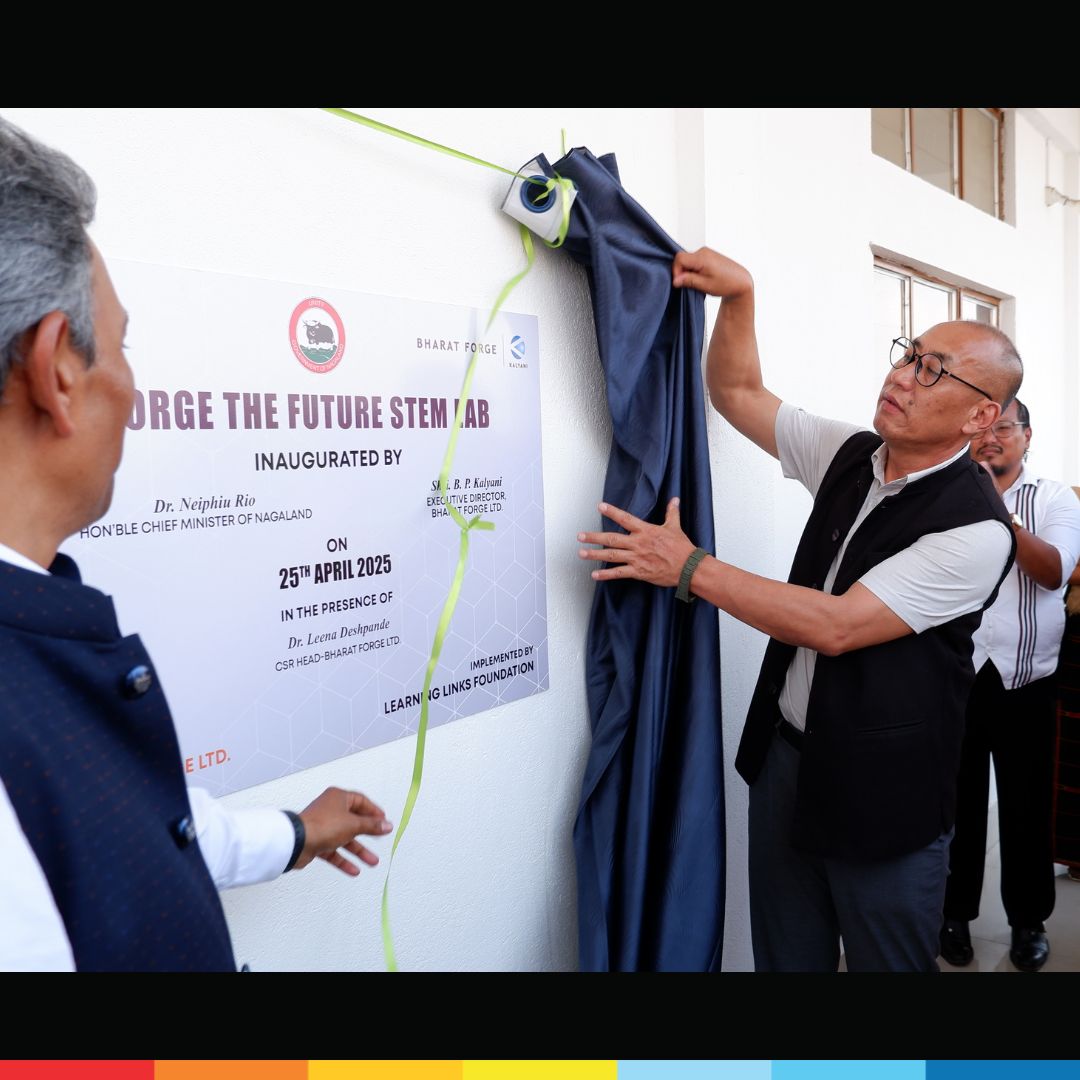 LLF_IN's tweet image. We’ve launched Forge the Future STEM Labs with Bharat Forge at GHS Thahekhu and GHS Tenyiphe 1, Dimapur. Students wowed us with their incredible innovations.🚀
#BharatForge #STEMLabs #ForgetheFuture #StudentInnovation
