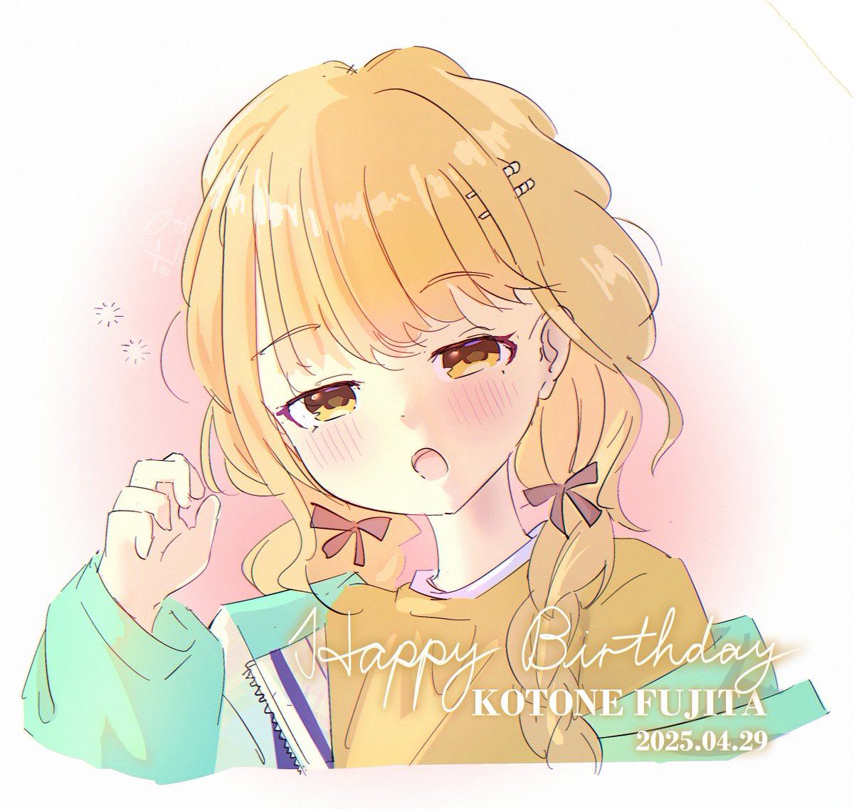 sstareven's tweet photo. #藤田ことね生誕祭2025 https://t.co/SpZtXnVwXr