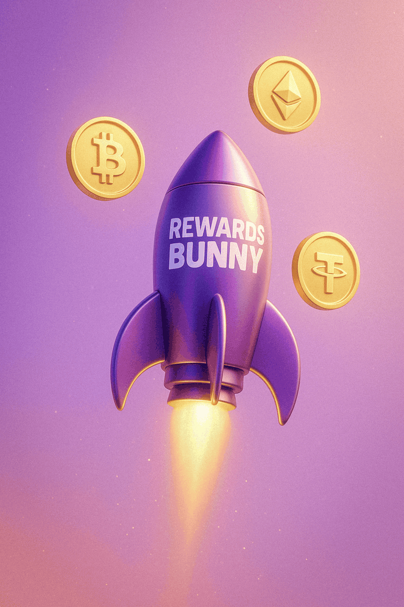 rewardsbunny's tweet photo. 🛒 Shop.  Earn.  Rocket up. 

Your May is about to go full degen—with cashback in $BTC, $ETH, and $USDT.  🚀

And your wallet?  Happier.  🤑

#RewardsBunny #CryptoShopping #MayDrop https://t.co/Hhen30dnaT