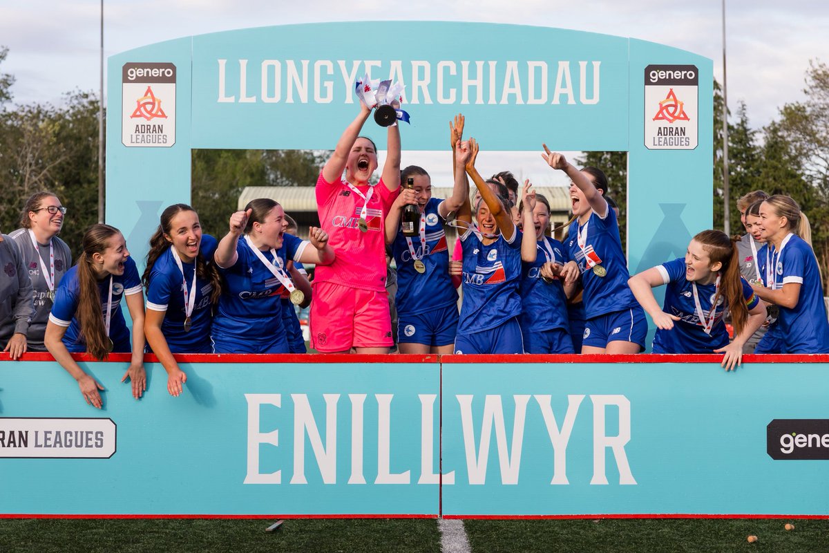 DarbyshireIain's tweet image. Adran Premier League Champions ✅

Bute Energy Cup Winners ✅

U19 South League Champions ✅

u19 National Champions ✅

What a season it has been for our Women’s team at Cardiff City 🏆🏆🏆🏆

#CityAsOne