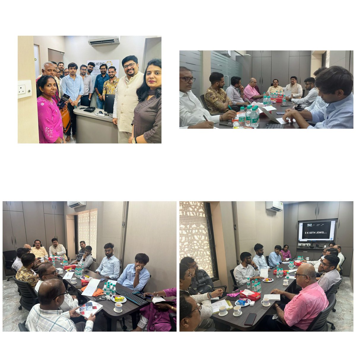 GJEPC successfully organised the ‘Chaupal – Connect with GJEPC and Start Exporting’ initiative featuring Mr. Mihir Ajit Shah, a renowned advisor, consultant, and international business trainer. The session aimed at educating members about the export process and addressing key