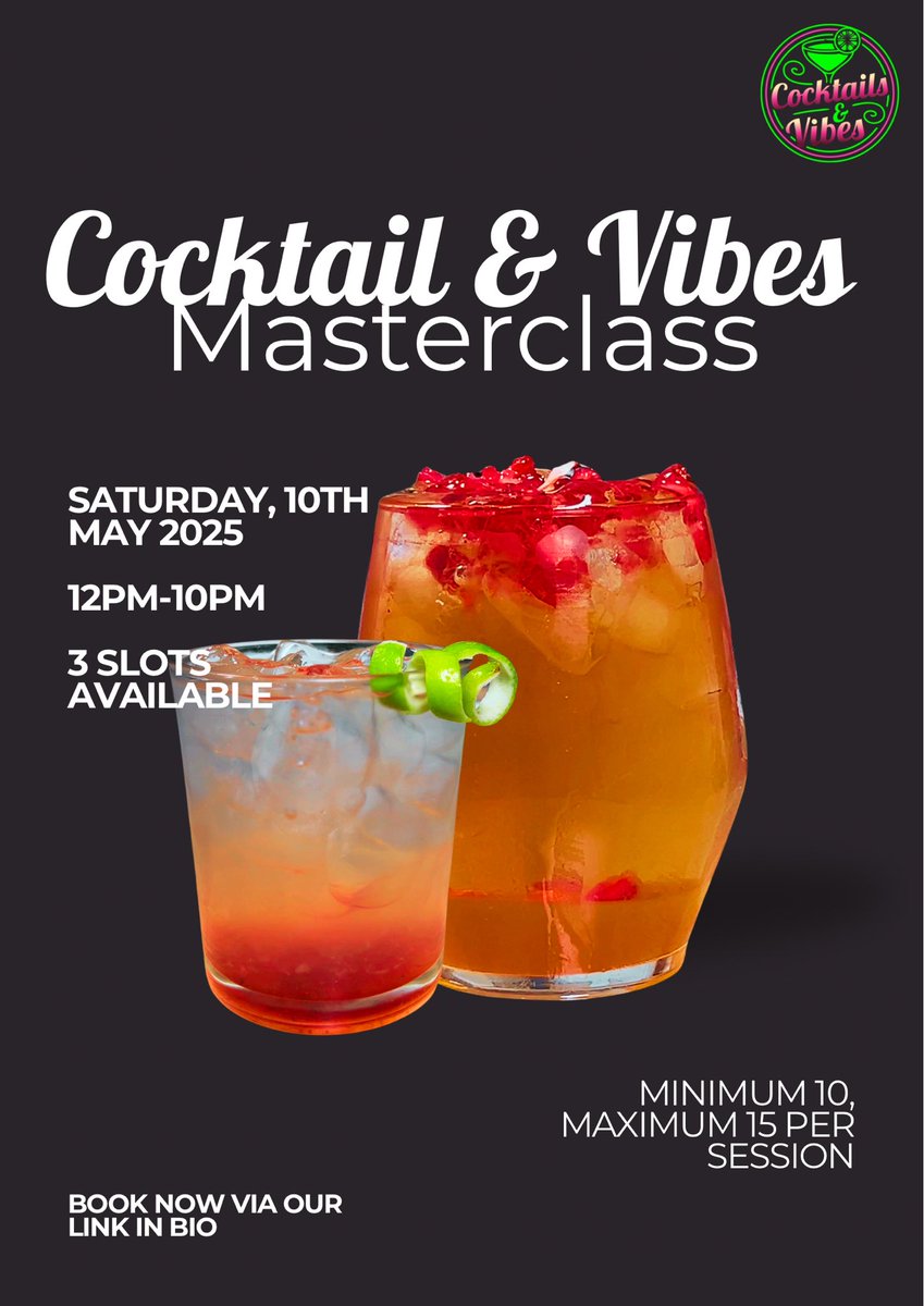 COCKTAILS AND VIBES LIMITED tweet media