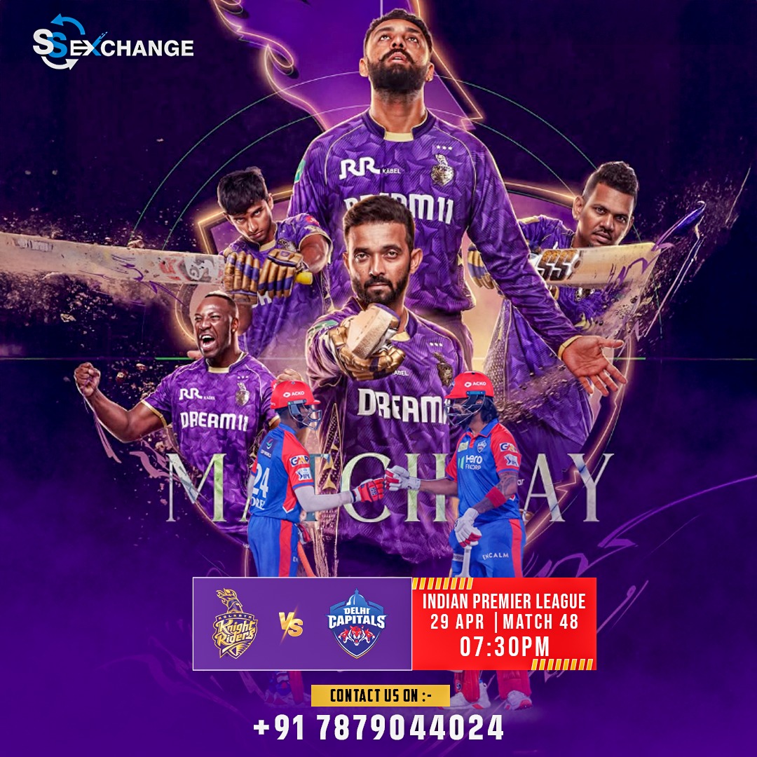SSexchofficial's tweet photo. 🏏Delhi Capitals 🆚 Kolkata Knight Riders, 48th Match🏏💥

🪢 Link in bio 📲 Get Free 🆔 and start earning #today !

📞 Contact us:
📱 +91 7879044024

#ssexchange #playtowin #DCvsKKR #DelhiCapitals #KolkataKnightRiders #RoarMacha #AmiKKR #TATAIPL #IPL2025 https://t.co/0J4NxG68FB