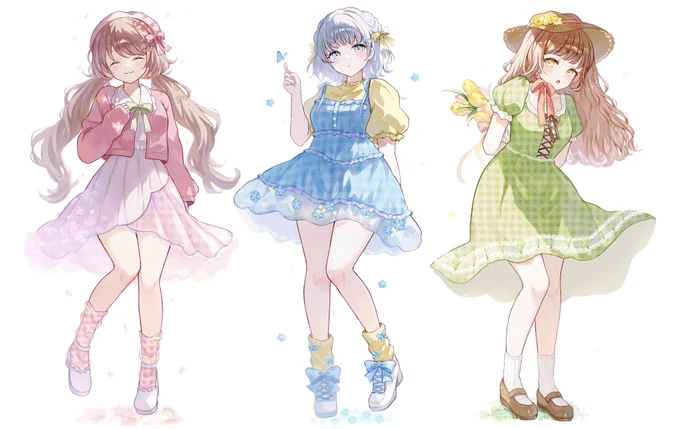 お花と女の子が好きです𖧷 ⁺.  #ゴールデンウィークSNS展覧会2025 
