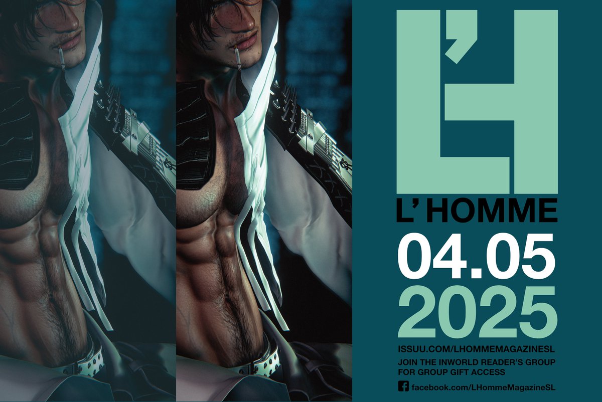 L'homme Magazine SL MAY 2025 Teaser #flickr flic.kr/p/2r1AV5m <a href="/moonslblog/">moon</a>
