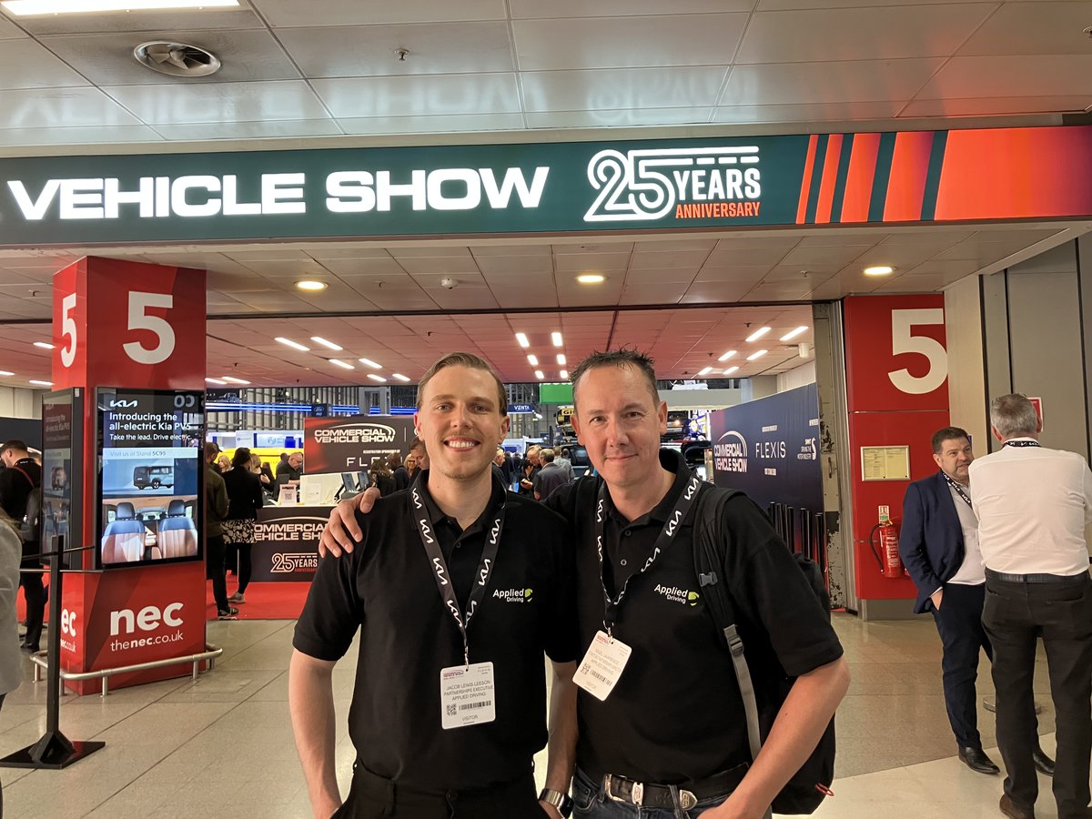 Our team has arrived at the Commercial Vehicle Show! 

If you spot our friendly faces, be sure to come across and say hi 👋 #cvs2025