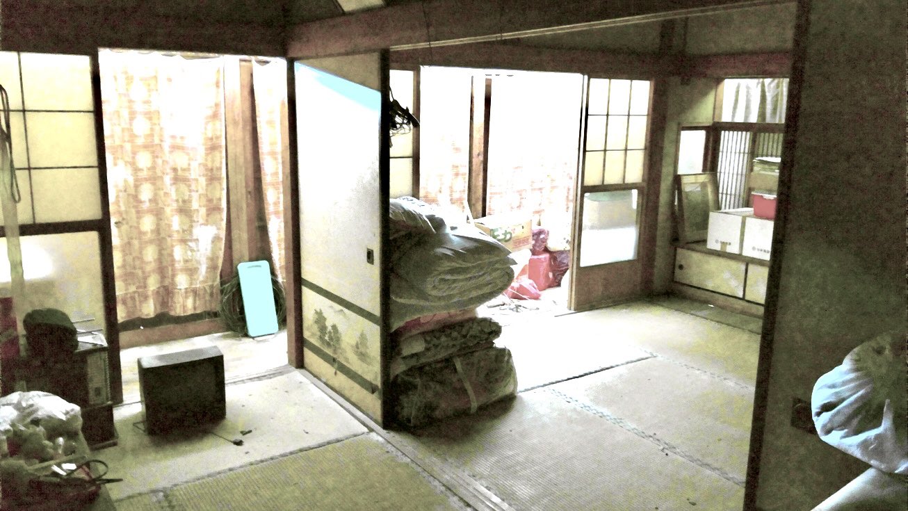 石壁に守られて