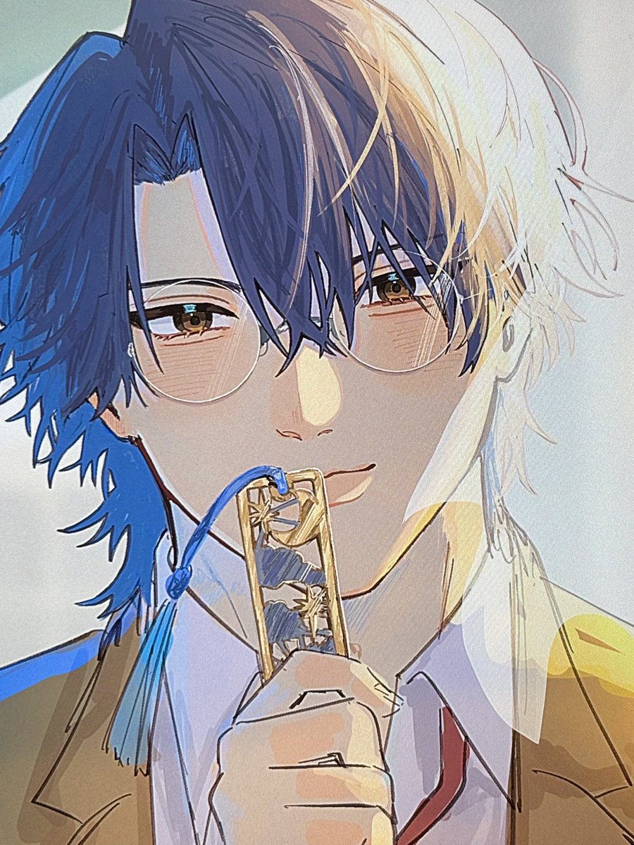 画面直撮り失礼やけど、イラ本の絵頑張って描いてます〜✊😭まだ途中だけどチラ見せする✊😭